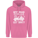 Off Road Driving Club Get Dirty 4x4 Funny Mens 80% Cotton Hoodie Azelea
