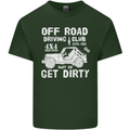 Off Road Driving Club Get Dirty 4x4 Funny Mens Cotton T-Shirt Tee Top Forest Green