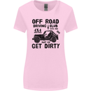 Off Road Driving Club Get Dirty 4x4 Funny Womens Wider Cut T-Shirt Light Pink