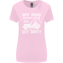 Off Road Driving Club Get Dirty 4x4 Funny Womens Wider Cut T-Shirt Light Pink