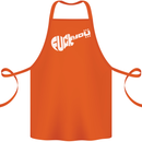 Offensive Guitar Acoustic Electric Bass Cotton Apron 100% Organic Orange