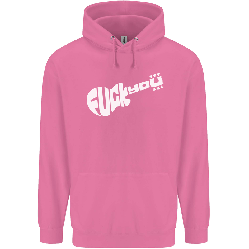 Offensive Guitar Acoustic Electric Bass Mens 80% Cotton Hoodie Azelea