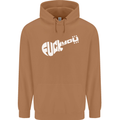 Offensive Guitar Acoustic Electric Bass Mens 80% Cotton Hoodie Caramel Latte