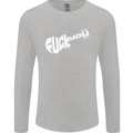 Offensive Guitar Acoustic Electric Bass Mens Long Sleeve T-Shirt Sports Grey