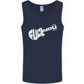 Offensive Guitar Acoustic Electric Bass Mens Vest Tank Top Navy Blue