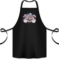 Offensive Pig Finger Flip Cotton Apron 100% Organic Black