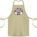 Offensive Pig Finger Flip Cotton Apron 100% Organic Khaki