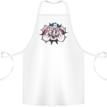 Offensive Pig Finger Flip Cotton Apron 100% Organic White