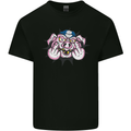 Offensive Pig Finger Flip Kids T-Shirt Childrens Black