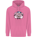 Offensive Pig Finger Flip Mens 80% Cotton Hoodie Azelea