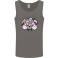 Offensive Pig Finger Flip Mens Vest Tank Top Charcoal