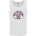 Offensive Pig Finger Flip Mens Vest Tank Top White