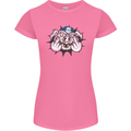Offensive Pig Finger Flip Womens Petite Cut T-Shirt Azalea