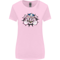 Offensive Pig Finger Flip Womens Wider Cut T-Shirt Light Pink
