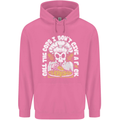 Offensive Pizza Eating Skull Chef Childrens Kids Hoodie Azalea