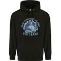 Offensive Turtle Environment Climate Change Childrens Kids Hoodie Black