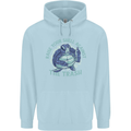 Offensive Turtle Environment Climate Change Childrens Kids Hoodie Light Blue