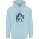 Offensive Turtle Environment Climate Change Childrens Kids Hoodie Light Blue