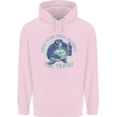 Offensive Turtle Environment Climate Change Childrens Kids Hoodie Light Pink
