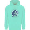 Offensive Turtle Environment Climate Change Childrens Kids Hoodie Peppermint