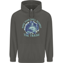 Offensive Turtle Environment Climate Change Childrens Kids Hoodie Storm Grey