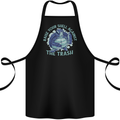 Offensive Turtle Environment Climate Change Cotton Apron 100% Organic Black