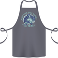 Offensive Turtle Environment Climate Change Cotton Apron 100% Organic Steel