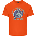 Offensive Turtle Environment Climate Change Kids T-Shirt Childrens Orange