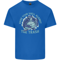 Offensive Turtle Environment Climate Change Kids T-Shirt Childrens Royal Blue
