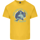 Offensive Turtle Environment Climate Change Kids T-Shirt Childrens Yellow