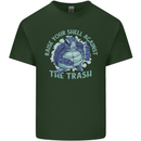 Offensive Turtle Environment Climate Change Mens Cotton T-Shirt Tee Top Forest Green