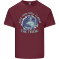 Offensive Turtle Environment Climate Change Mens Cotton T-Shirt Tee Top Maroon