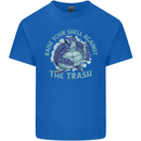 Offensive Turtle Environment Climate Change Mens Cotton T-Shirt Tee Top Royal Blue