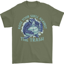 Offensive Turtle Environment Climate Change Mens T-Shirt 100% Cotton Military Green