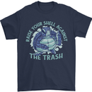 Offensive Turtle Environment Climate Change Mens T-Shirt 100% Cotton Navy Blue