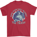 Offensive Turtle Environment Climate Change Mens T-Shirt 100% Cotton Red
