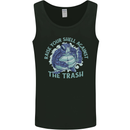 Offensive Turtle Environment Climate Change Mens Vest Tank Top Black