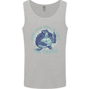 Offensive Turtle Environment Climate Change Mens Vest Tank Top Sports Grey