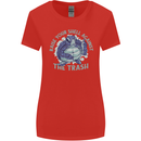 Offensive Turtle Environment Climate Change Womens Wider Cut T-Shirt Red