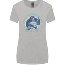 Offensive Turtle Environment Climate Change Womens Wider Cut T-Shirt Sports Grey