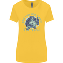 Offensive Turtle Environment Climate Change Womens Wider Cut T-Shirt Yellow