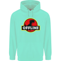 Offline Funny Gamer Gaming Childrens Kids Hoodie Peppermint