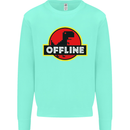 Offline Funny Gamer Gaming Kids Sweatshirt Jumper Peppermint