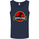Offline Funny Gamer Gaming Mens Vest Tank Top Navy Blue