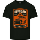 Offroad Extra Stout 4X4 Offroading Off Road Mens Cotton T-Shirt Tee Top Black