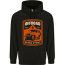 Offroad Extra Stout 4X4 Offroading Off Road Mens Hoodie Black