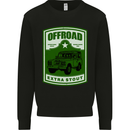 Offroad Extra Stout 4X4 Offroading Off Road Mens Sweatshirt Jumper Black