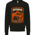 Offroad Extra Stout 4X4 Offroading Off Road Mens Sweatshirt Jumper Black