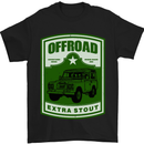Offroad Extra Stout 4X4 Offroading Off Road Mens T-Shirt Cotton Gildan Black