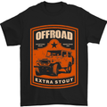 Offroad Extra Stout 4X4 Offroading Off Road Mens T-Shirt Cotton Gildan Black